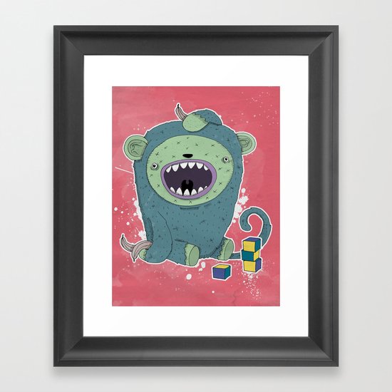 Brainstorming Framed Art Print