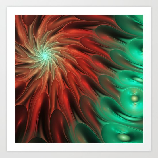 On Fire Art Print