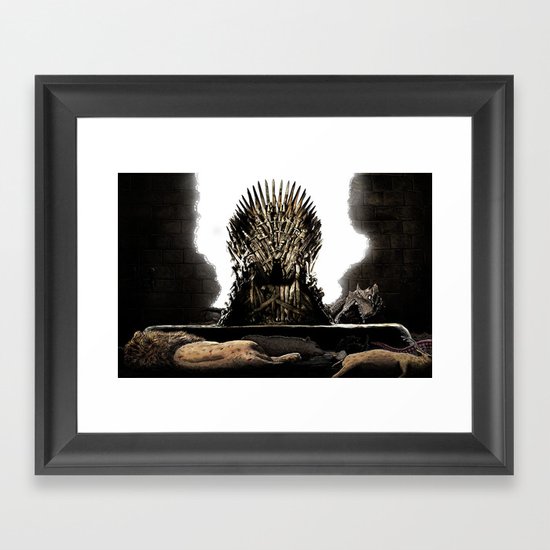 In The End Framed Art Print