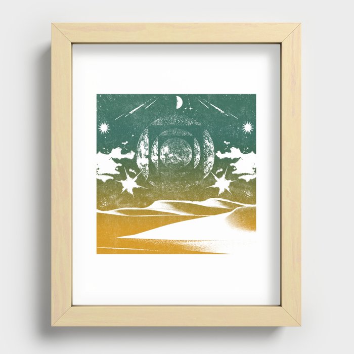 Space Is The Place Recessed Framed Print