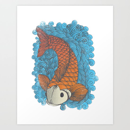 KOI Art Print