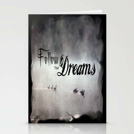 Follow Your Dreams Stationery Cards