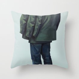Surrounded Throw Pillow