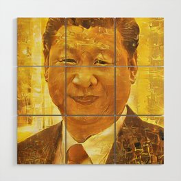President Xi Jinping N. 0008 Wood Wall Art