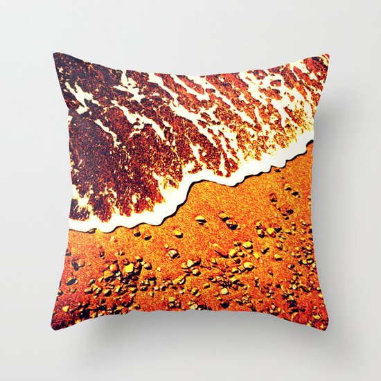Dark Tide Throw Pillow
