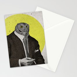 Night Owl Stationery Cards