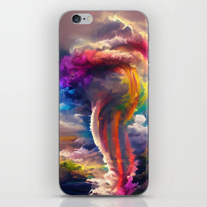 Rainbow Storm iPhone Skin