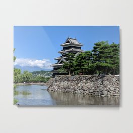 Matsumoto Castle Metal Print