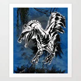 Spinosaurus Art Print