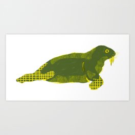 Sea Lion Imported from New Zealand Art Print