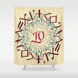 The Metamorphosis of 10 Shower Curtain