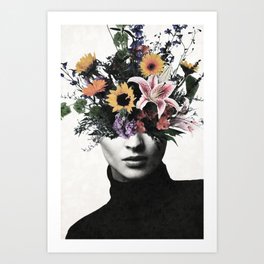 Surreal bloom Art Print