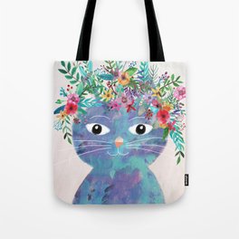 Flower cat II Tote Bag