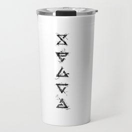 The Witcher Signs - vertical Travel Mug