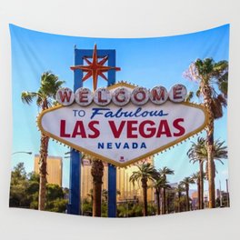Welcome To Las Vegas Wall Tapestry