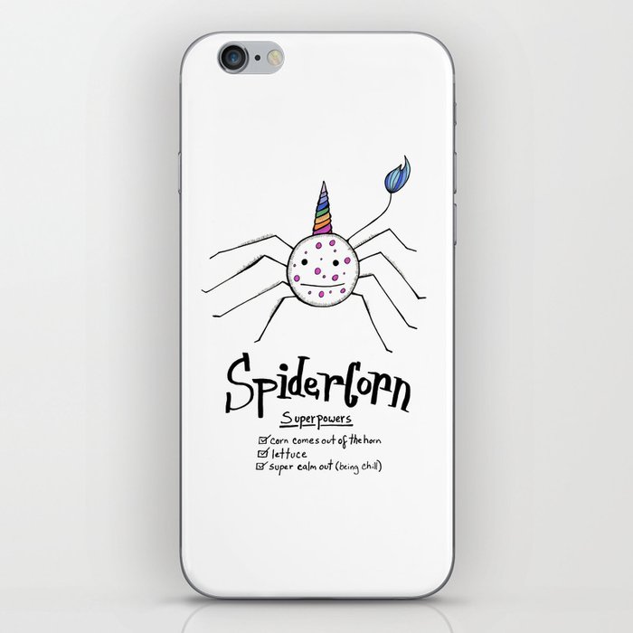 Spidercorn iPhone Skin