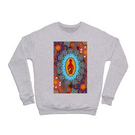 Authentic Aboriginal Art -  Crewneck Sweatshirt