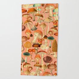 Mushroom Forest Beach Towel