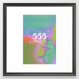 666 Framed Art Print