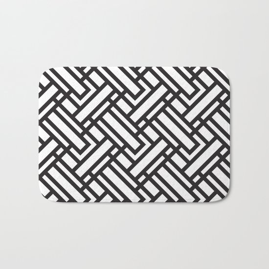 geometric 5 Bath Mat