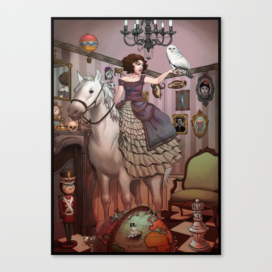 The Victorian Room Canvas Print