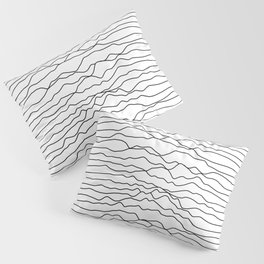 Mono Waveform Pillow Sham