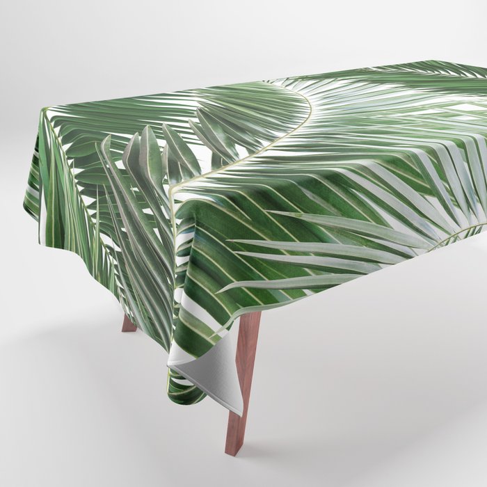 Palm Jungle Pattern #1 #tropical #wall #art #society6 Tablecloth