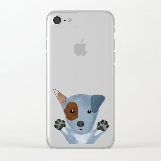 Original Dog Design Clear iPhone Case