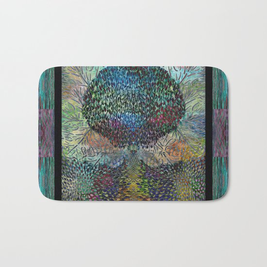 Tree of Life 2 - The Sacred Tree Bath Mat