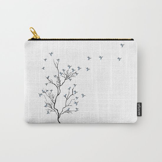 The Bird Tree Carry-All Pouch