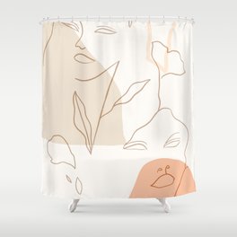 Lines 01 Shower Curtain