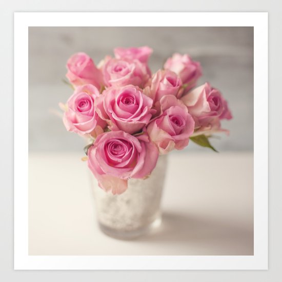 Rose is a rose is a rose is a rose Art Print
