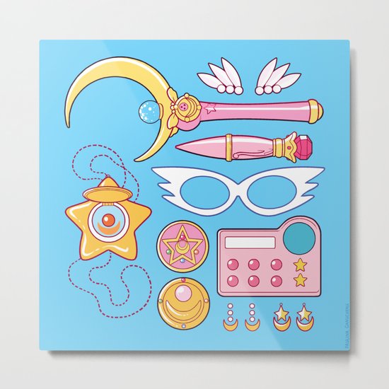 Moonie Starter Kit Metal Print