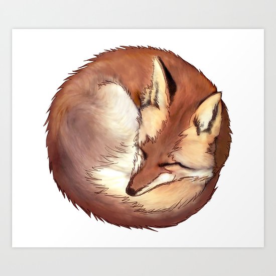 Red Fox Art Print