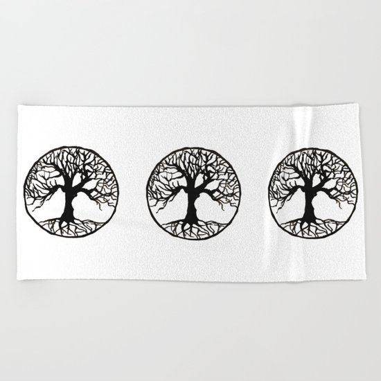 Tree of life Beach Towel
