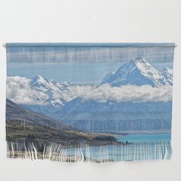 New Zealand Photography - The Tallest Mountain In New Zealand Wall Hanging