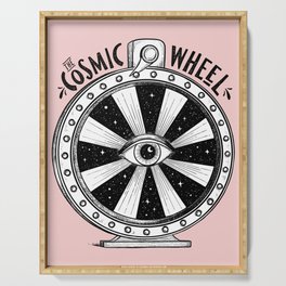 The Cosmic Wheel Serving Tray
