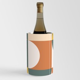 Mid Century Modern Geometric 23 Wine Chiller