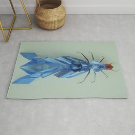 3d jewely bug Rug