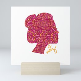 Mujeres de Maíz Mini Art Print