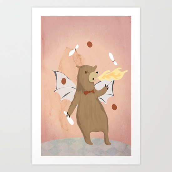 Circus Art Print