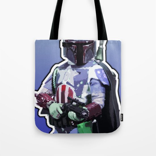 Captain Fett Tote Bag