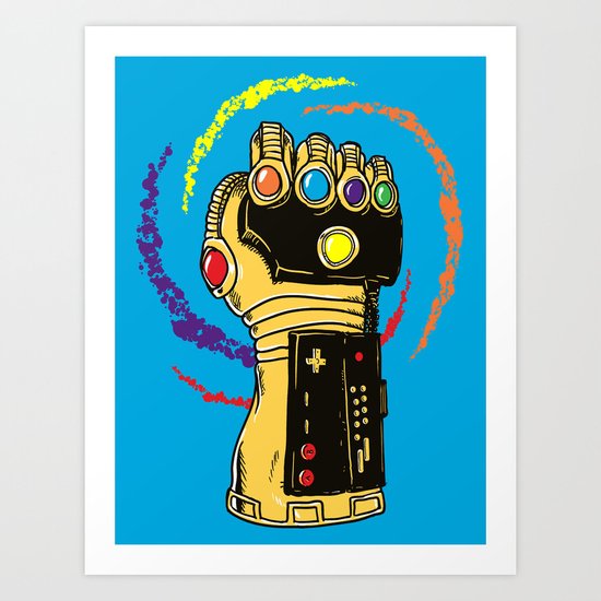 Infinity Power Art Print