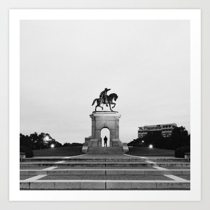 Sam Houston Monument, Hermann Park | Houston, Texas Art Print