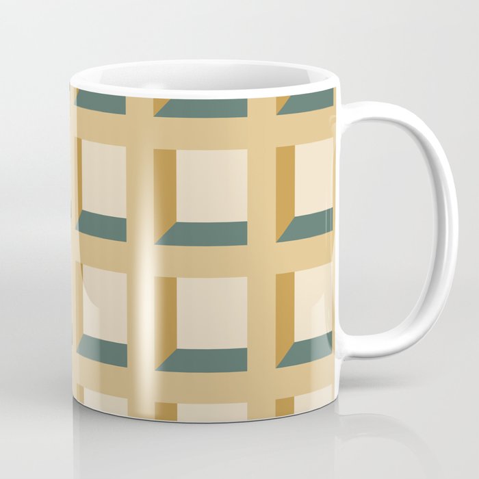 Minimalist 3D Pattern XIX Coffee Mug