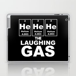 Helium The Laughing Gas Funny Chemistry Humor Laptop Skin