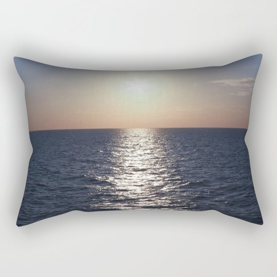 Sunset, Santorini Rectangular Pillow