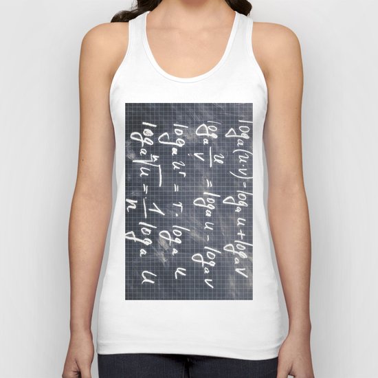 logarithm Unisex Tank Top