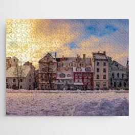 Riga sunset Jigsaw Puzzle