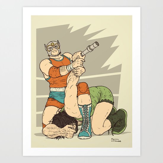 Orion Wristlock Art Print